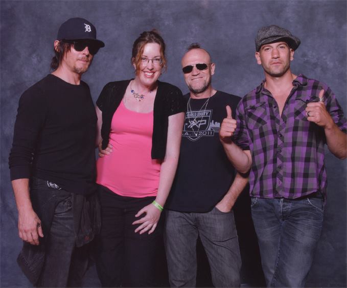 Me and The Walking Dead cast