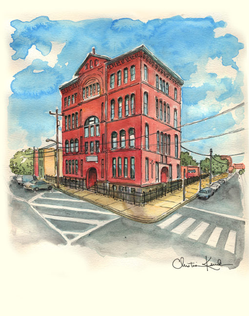 Philadelphia Brick Building