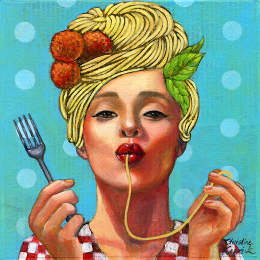 Angel Hair Pasta print