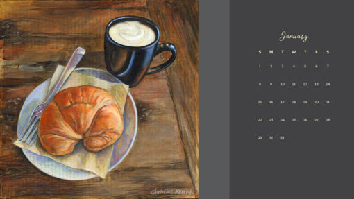 Calendar pages - Jan
