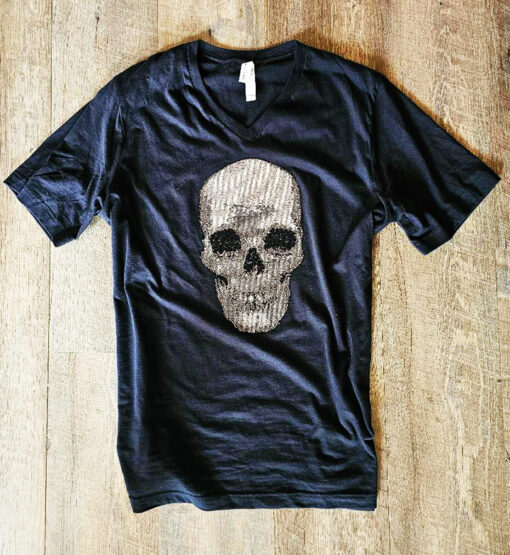 Classic Skull Sparkle Shirt